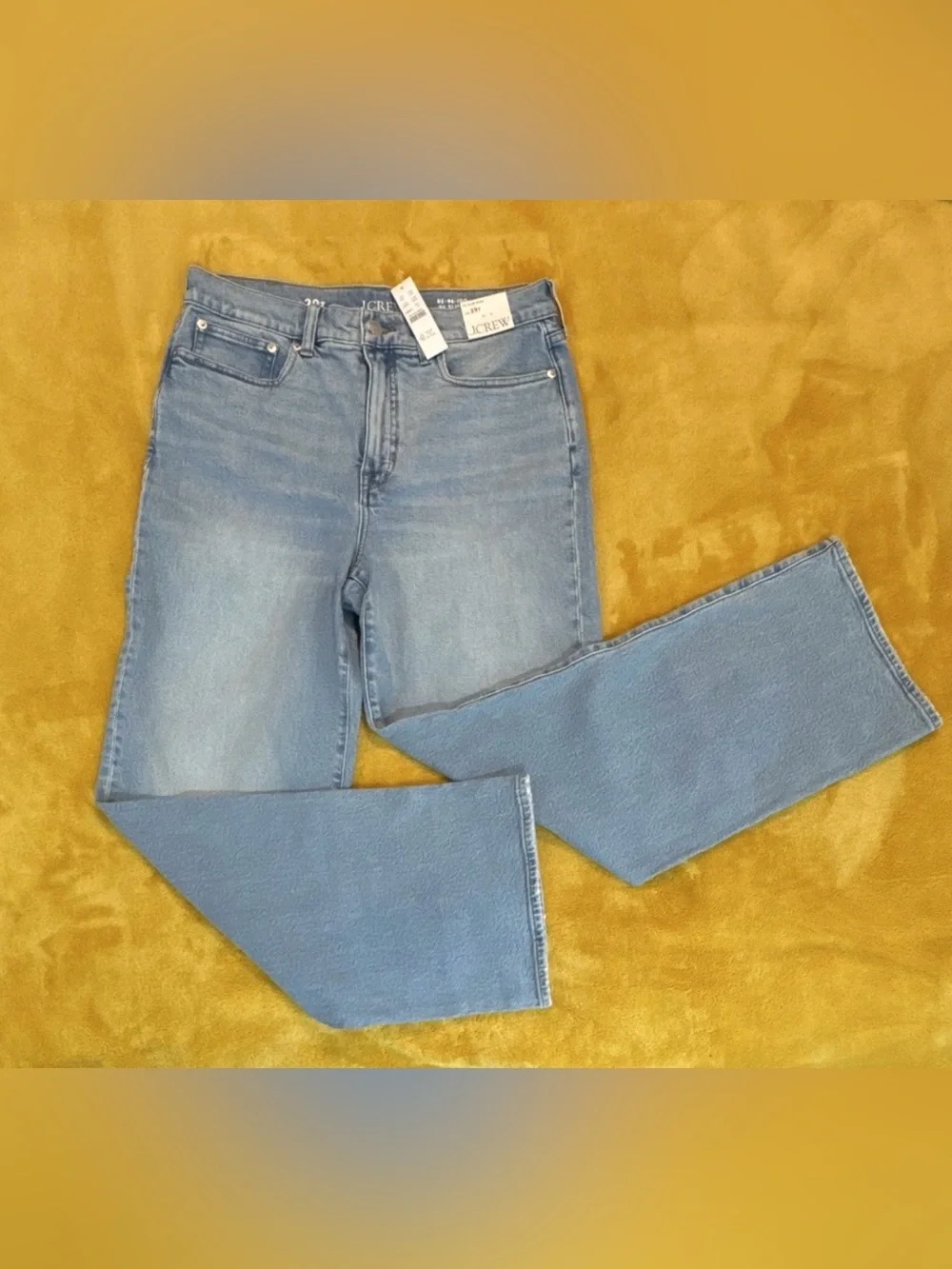 J. Crew Light Blue Straight-Leg Jeans